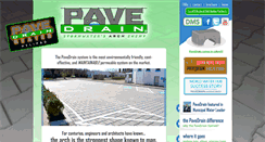 Desktop Screenshot of pavedrain.com